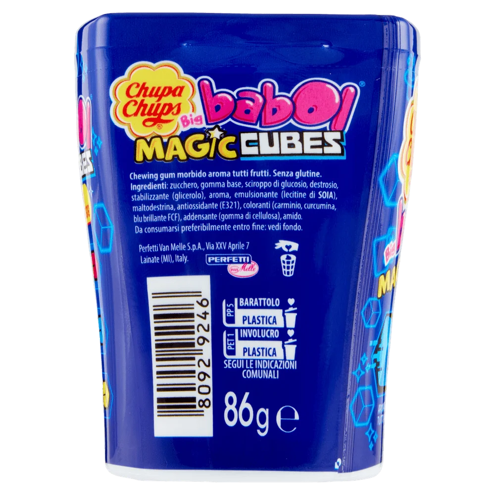 Chupa Chups Lollipop | Chewingum Magic Cubes Big Babol | Chupa Chups Candy | Chupa Chups Lollies | 3 Ounce Total - Image 3