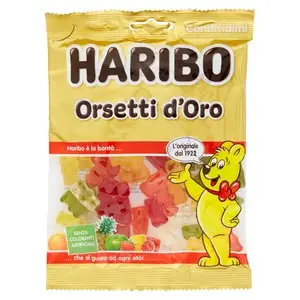 Haribo Candy | Haribo Gold Bears | Haribo Gummies | Haribo Sweets | 6,1 Ounce Total