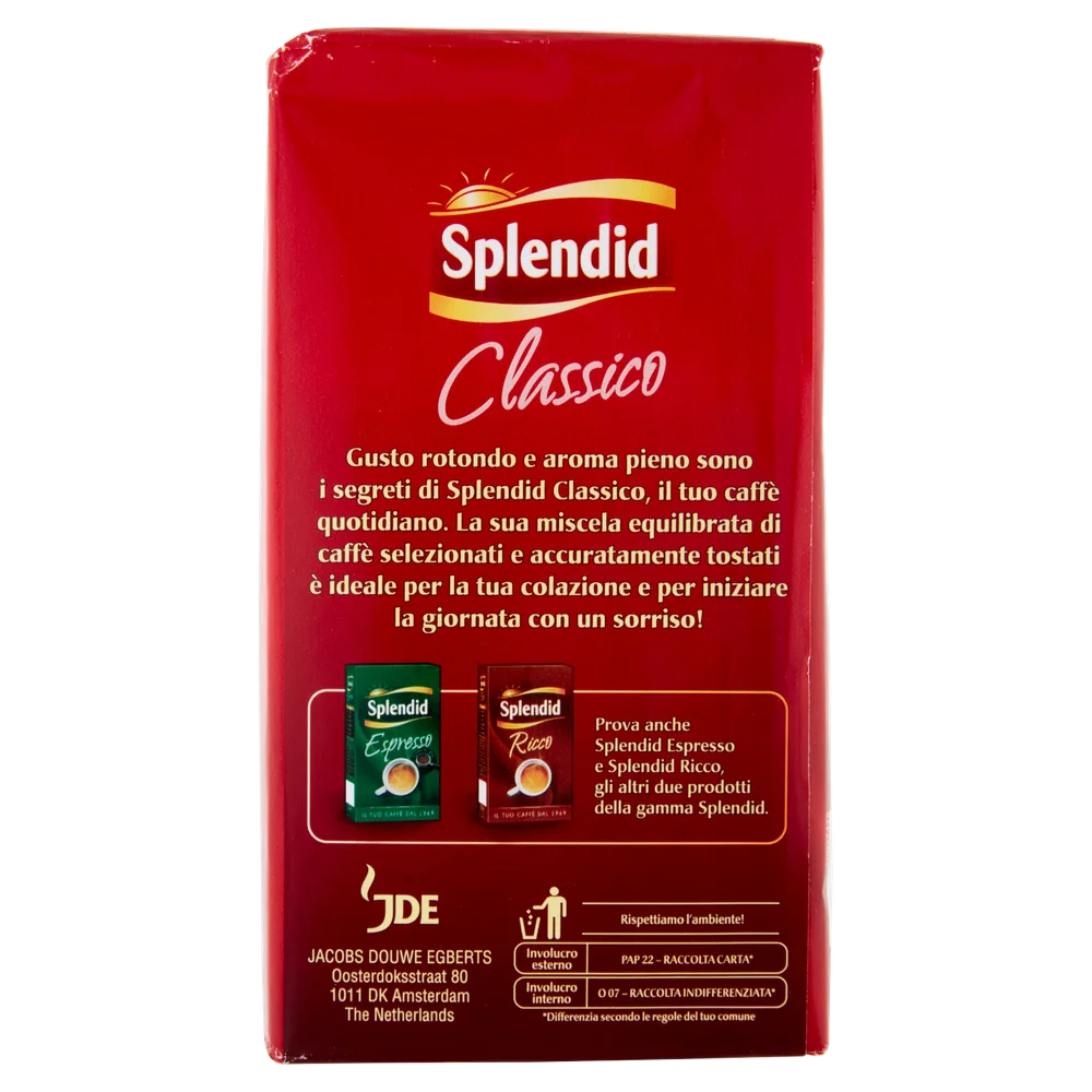 Splendid Coffee | Caffè Splendid Classic Aroma | Caffè Splendid | Italian Coffee | 8,8 Ounce Total - Image 3