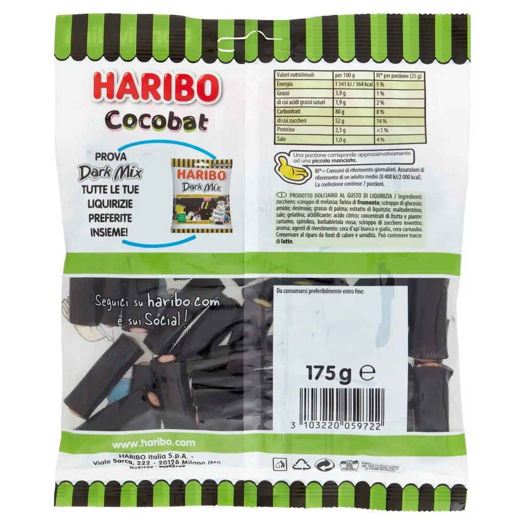 Haribo Candy | Cocobat Haribo Candies | Haribo Gummies | Haribo Sweets | 6,1 Ounce Total - Image 6