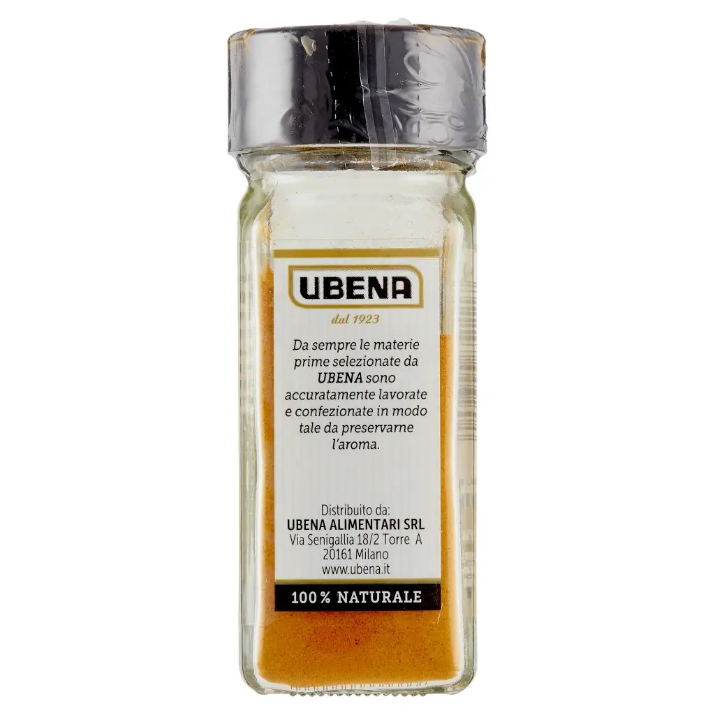 Especias Ubena | Cúrcuma molida Ubena | Especias y condimentos italianos | Especias y condimentos italianos procedentes de Italia | 1,4 onzas en total - Imagen 6