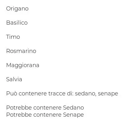 Especiarias Ubena | Ervas da Itália Ubena | Especiarias e temperos italianos | Especiarias e temperos italianos da Itália | 0,3 onças no total - Image 9