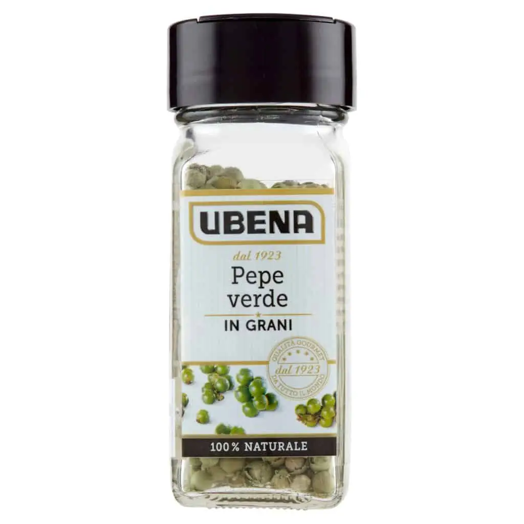 Especiarias Ubena | Pimenta Verde em Grãos Ubena | Especiarias e Temperos Italianos | Especiarias e Temperos Italianos da Itália | 0,5 Onças no Total - Image 4
