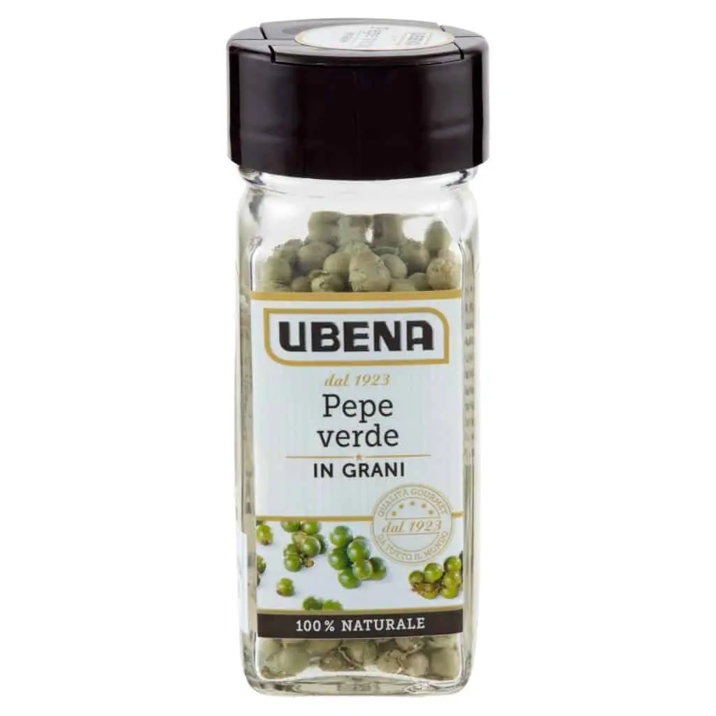 Especiarias Ubena | Pimenta Verde em Grãos Ubena | Especiarias e Temperos Italianos | Especiarias e Temperos Italianos da Itália | 0,5 Onças no Total - Image 5