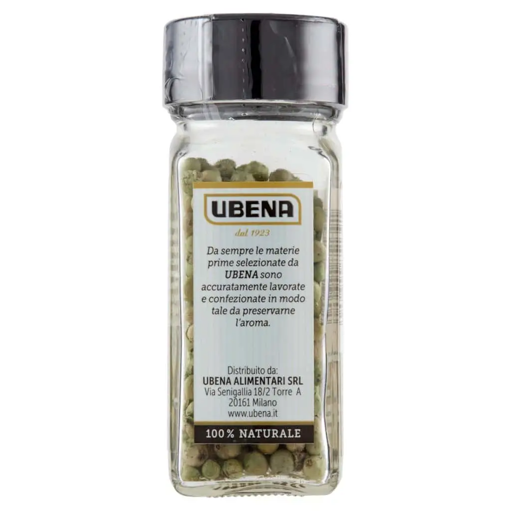 Especiarias Ubena | Pimenta Verde em Grãos Ubena | Especiarias e Temperos Italianos | Especiarias e Temperos Italianos da Itália | 0,5 Onças no Total - Image 6