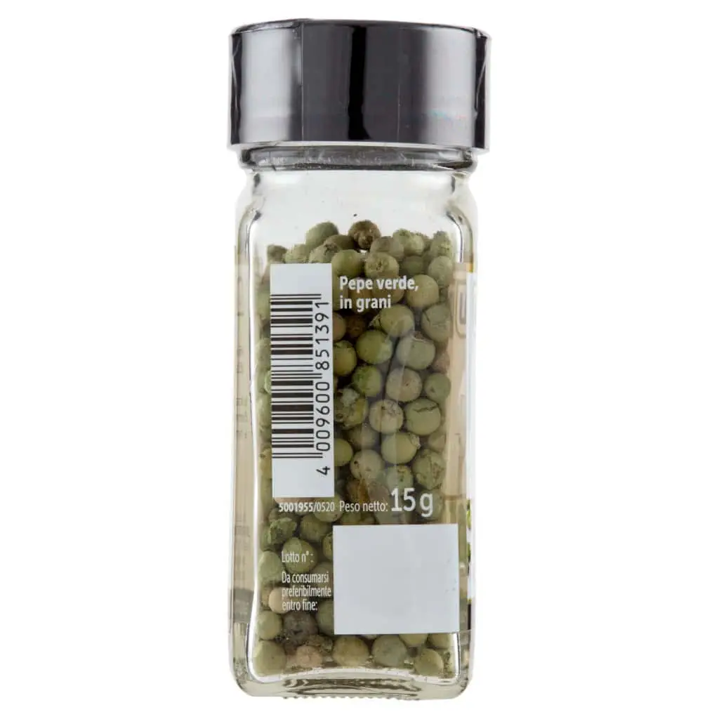 Especiarias Ubena | Pimenta Verde em Grãos Ubena | Especiarias e Temperos Italianos | Especiarias e Temperos Italianos da Itália | 0,5 Onças no Total - Image 7