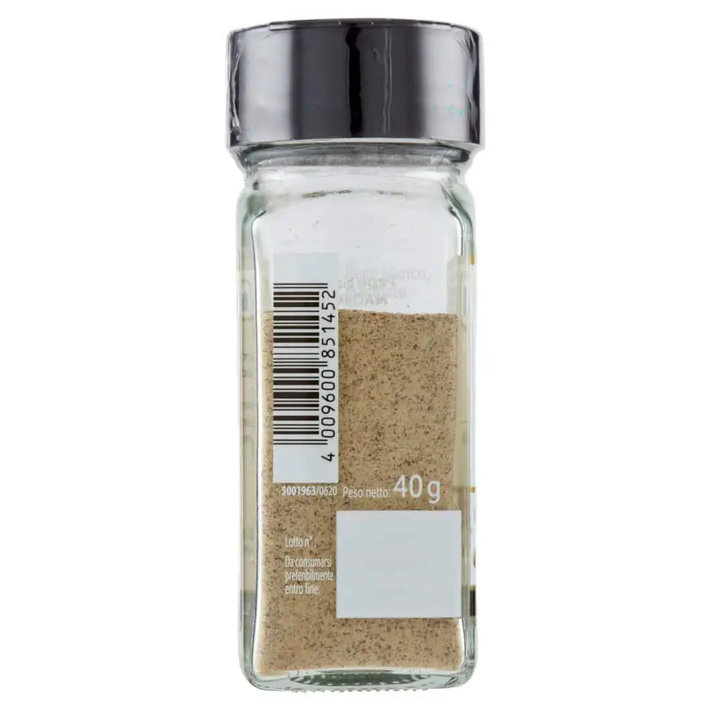 Especiarias Ubena | Pimenta branca moída Ubena | Especiarias e temperos italianos | Especiarias e temperos italianos da Itália | 1,4 onças no total - Image 7