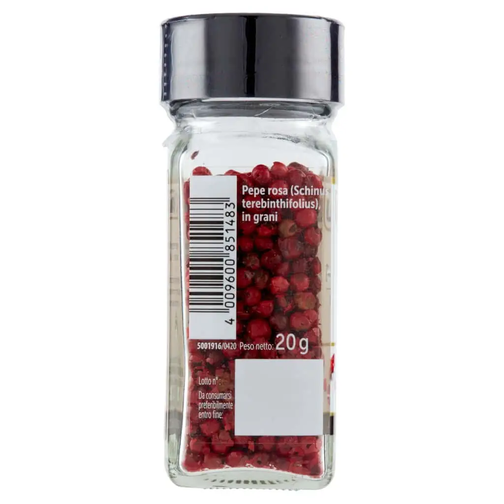 Especiarias Ubena | Pimenta rosa em grãos Ubena | Especiarias e temperos italianos | Especiarias e temperos italianos da Itália | 0,7 onças no total - Image 7