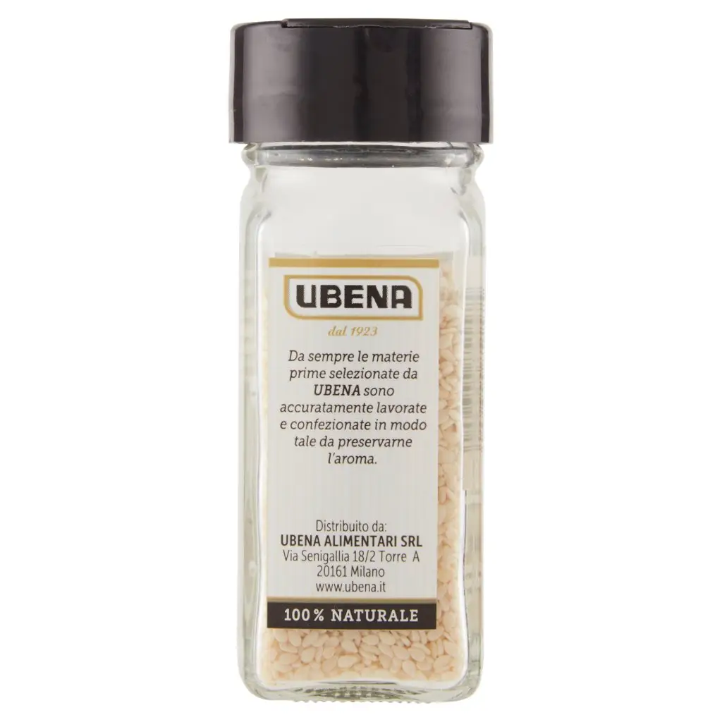 Especias Ubena | Semi - Ubena Sesame | Especias y condimentos italianos | Especias y condimentos italianos de Italia | 1,4 onzas en total - Imagen 6