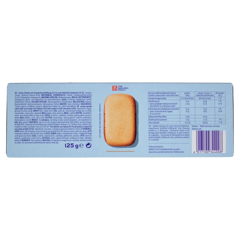 Bahlsen Kekse | Mesino Milch | Bahlsen Waffeln | Bahlsen Kekse | Insgesamt 4,4 Unzen – Bild 6