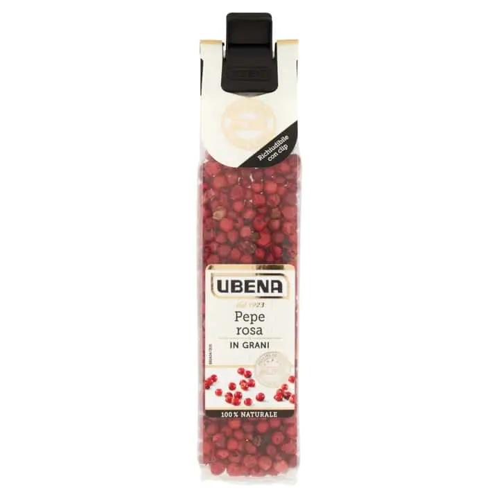 Especiarias Ubena | Pimenta rosa em grãos Ubena | Especiarias e temperos italianos | Especiarias e temperos italianos da Itália | 0,4 onças no total - Image 4