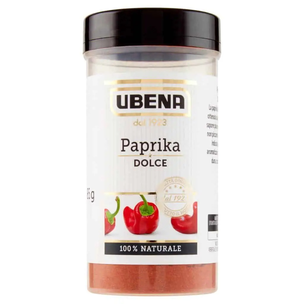Especiarias Ubena | Páprica Doce Ubena | Especiarias e temperos italianos | Especiarias e temperos italianos da Itália | 2,9 onças no total - Image 4