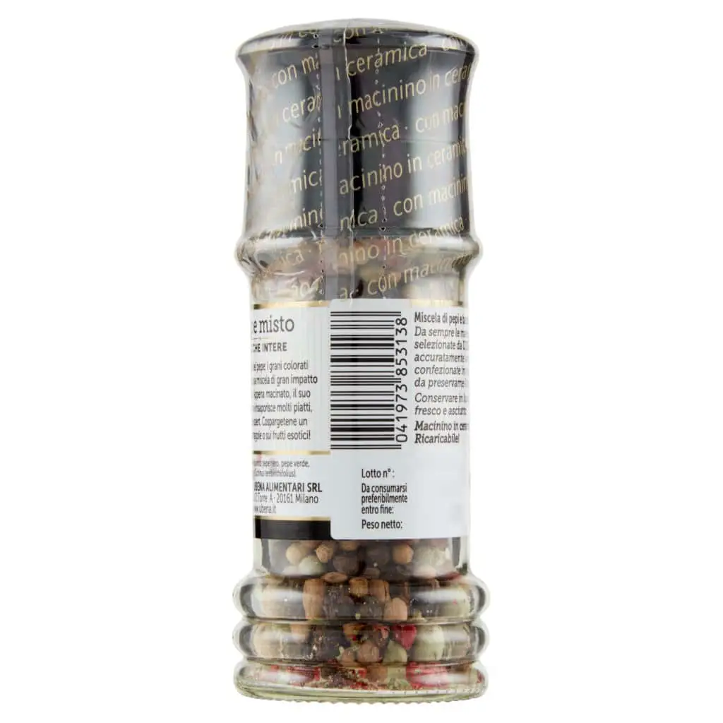 Especiarias Ubena | Mistura de pimenta moída Ubena | Especiarias e temperos italianos | Especiarias e temperos italianos da Itália | 1,4 onças no total - Image 6