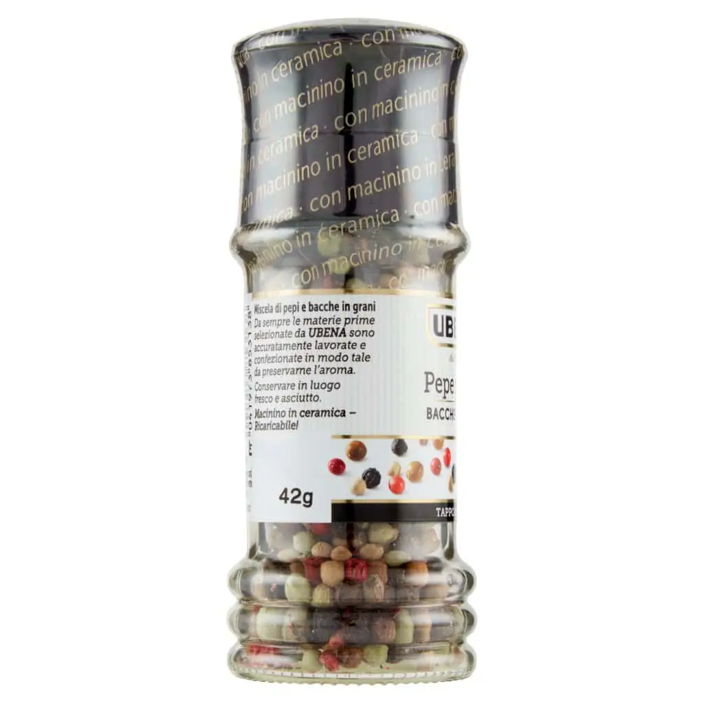 Especiarias Ubena | Mistura de pimenta moída Ubena | Especiarias e temperos italianos | Especiarias e temperos italianos da Itália | 1,4 onças no total - Image 7