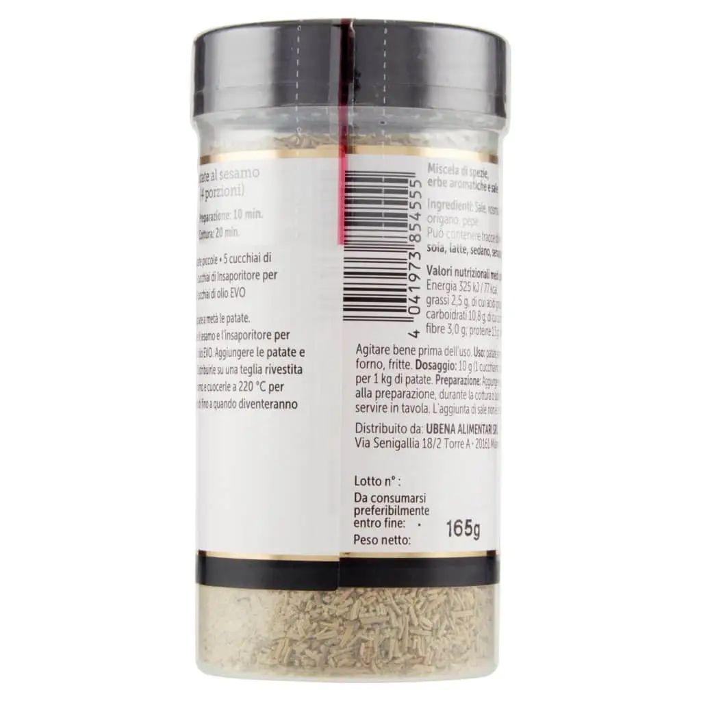 Especiarias Ubena | Sabores de batata Ubena | Especiarias e temperos italianos | Especiarias e temperos italianos da Itália | 5,8 onças no total - Image 6