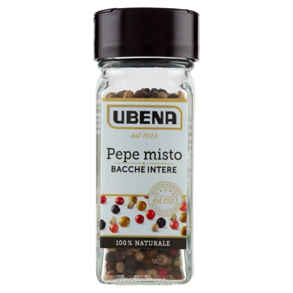 Especiarias Ubena | Pimenta mista em bagas Ubena | Especiarias e temperos italianos | Especiarias e temperos italianos da Itália | 1,4 onças no total - Image 4