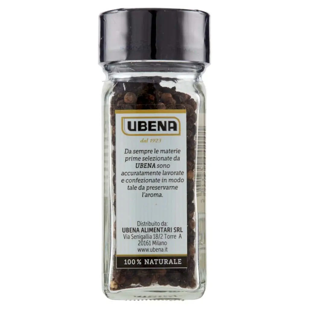 Especiarias Ubena | Pimenta preta em grãos Ubena | Especiarias e temperos italianos | Especiarias e temperos italianos da Itália | 1,4 onças no total - Image 6