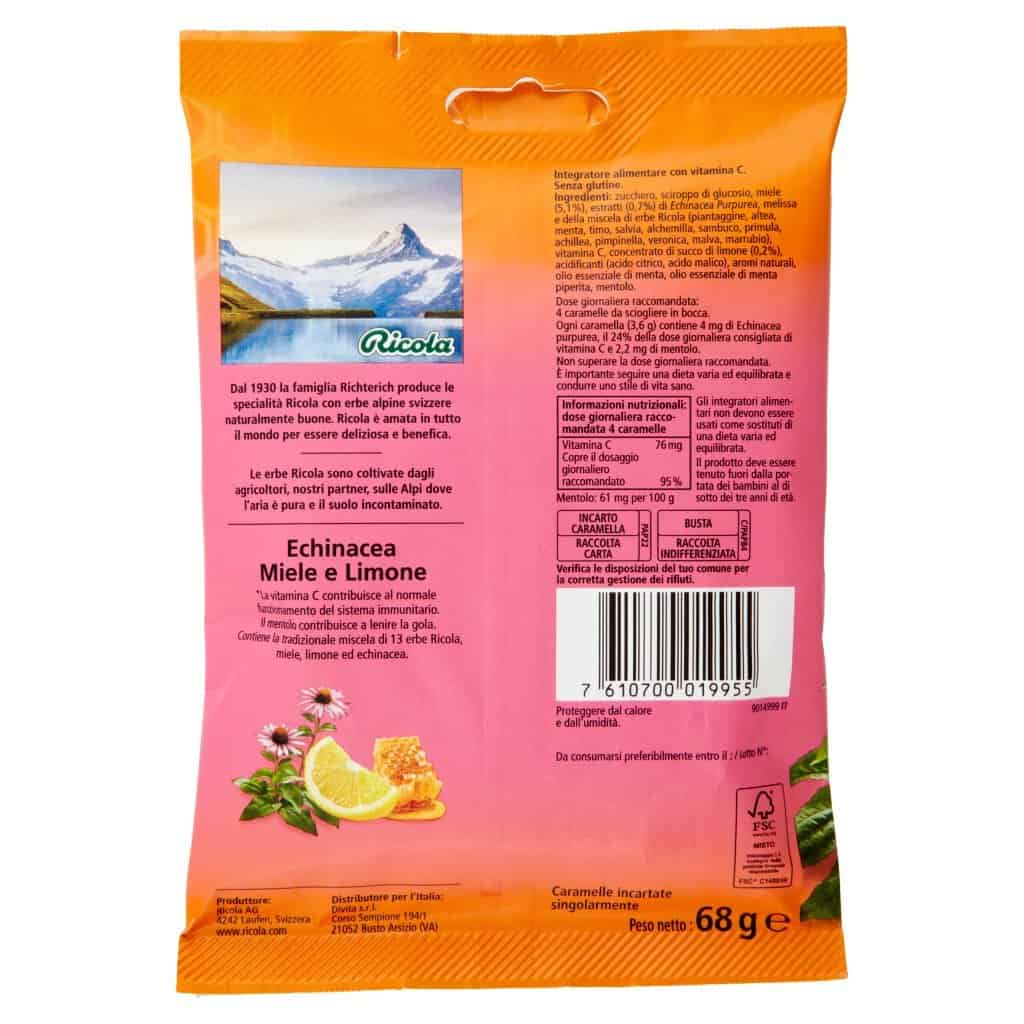 Ricola Sweets | Echinacea Candments Honey And Limone Ricola | Ricola Candy | Ricola Drops | 2,3 Ounce Total - Image 5