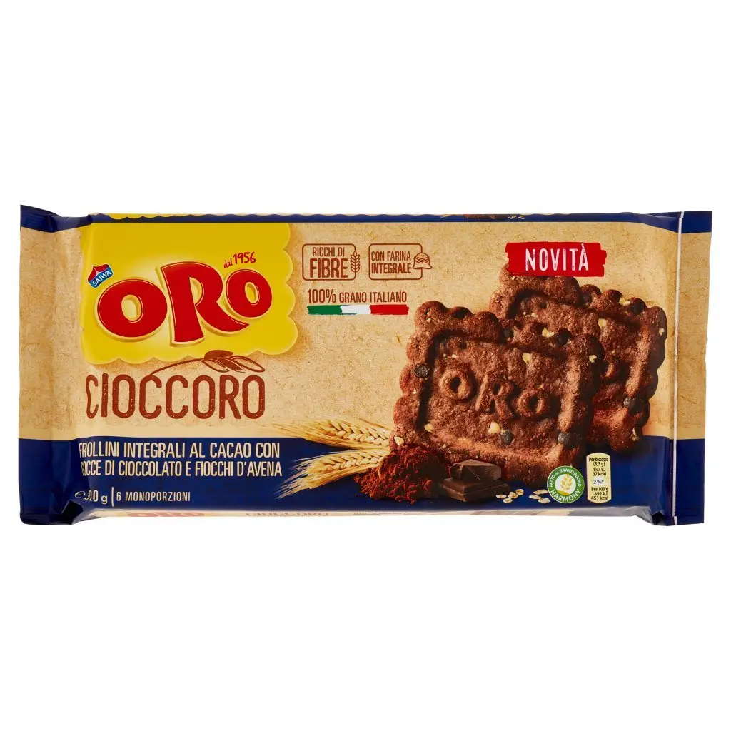 Oro Saiwa Biscotti | Chocor | Oro Saiwa Cookies | Oro Saiwa Biscuits | 10,5 Ounce Total - Image 4