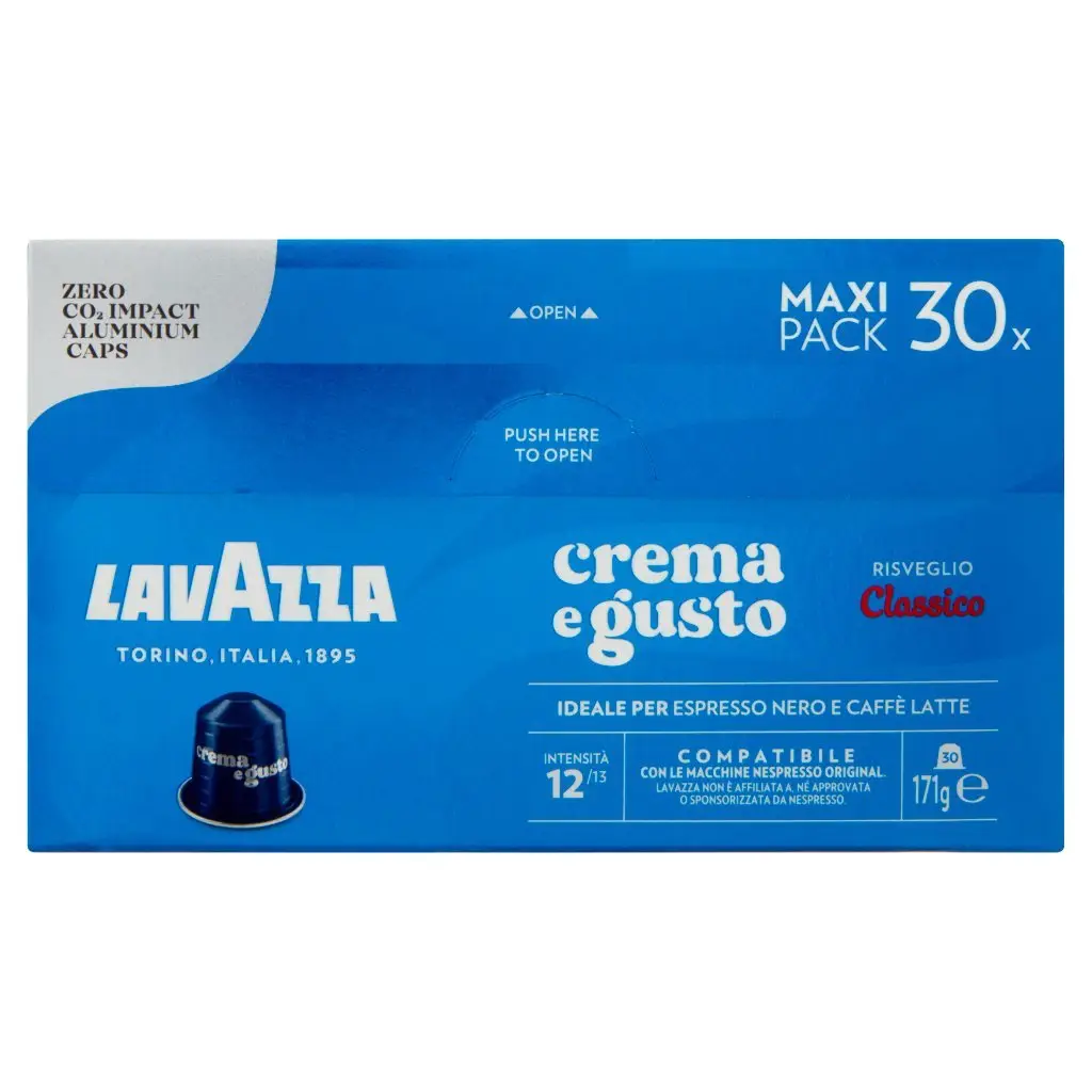 Lavazza-Kaffee | Kaffeepads „Cream & Taste” kompatibel mit Nespr 30 Stück | Lavazza-Espresso | Lavazza-Kaffee | Insgesamt 5,8 Unzen – Bild 4