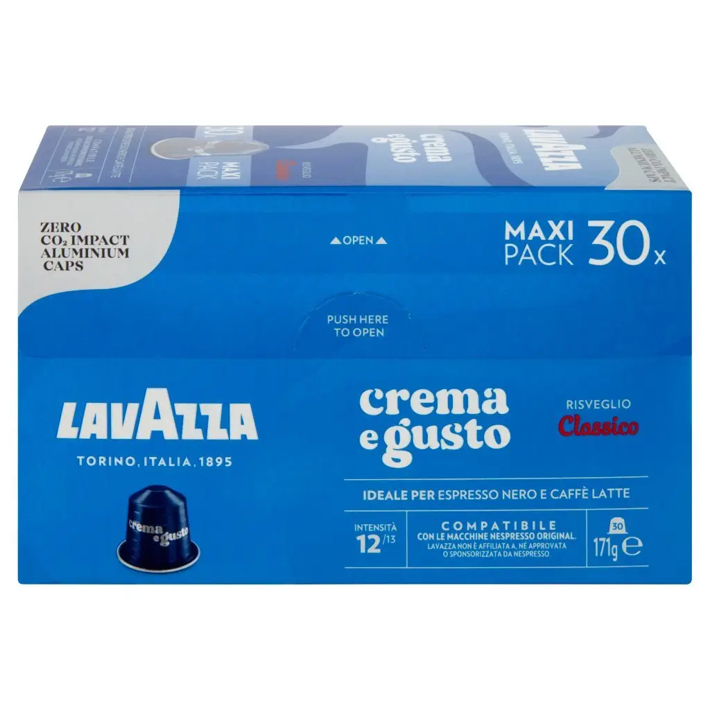 Lavazza-Kaffee | Kaffeepads „Cream & Taste” kompatibel mit Nespr 30 Stück | Lavazza-Espresso | Lavazza-Kaffee | Insgesamt 5,8 Unzen – Bild 5
