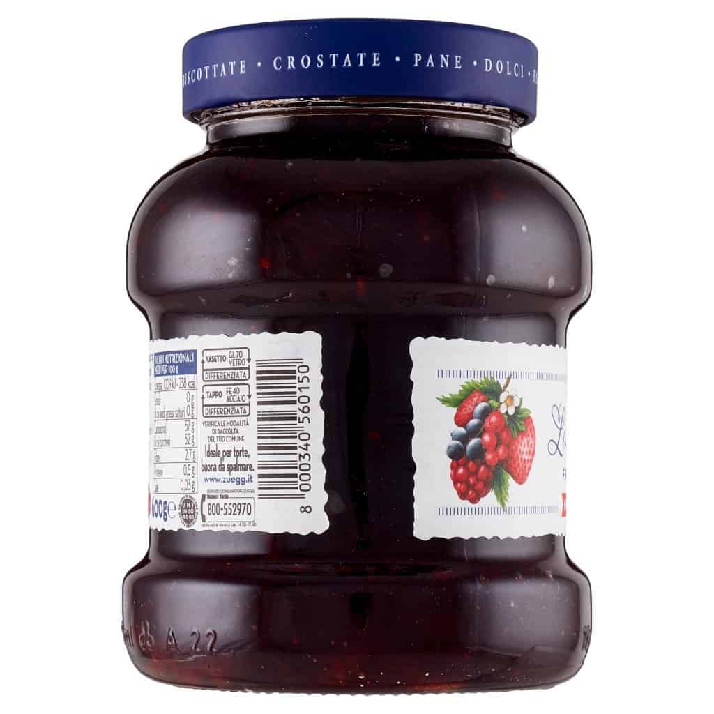 Zuegg Marmelade | Bosco Fruchtmarmelade von Zuegg Pastry | Zuegg Marmelade | Zuegg Italia | Insgesamt 21,1 Unzen – Bild 7