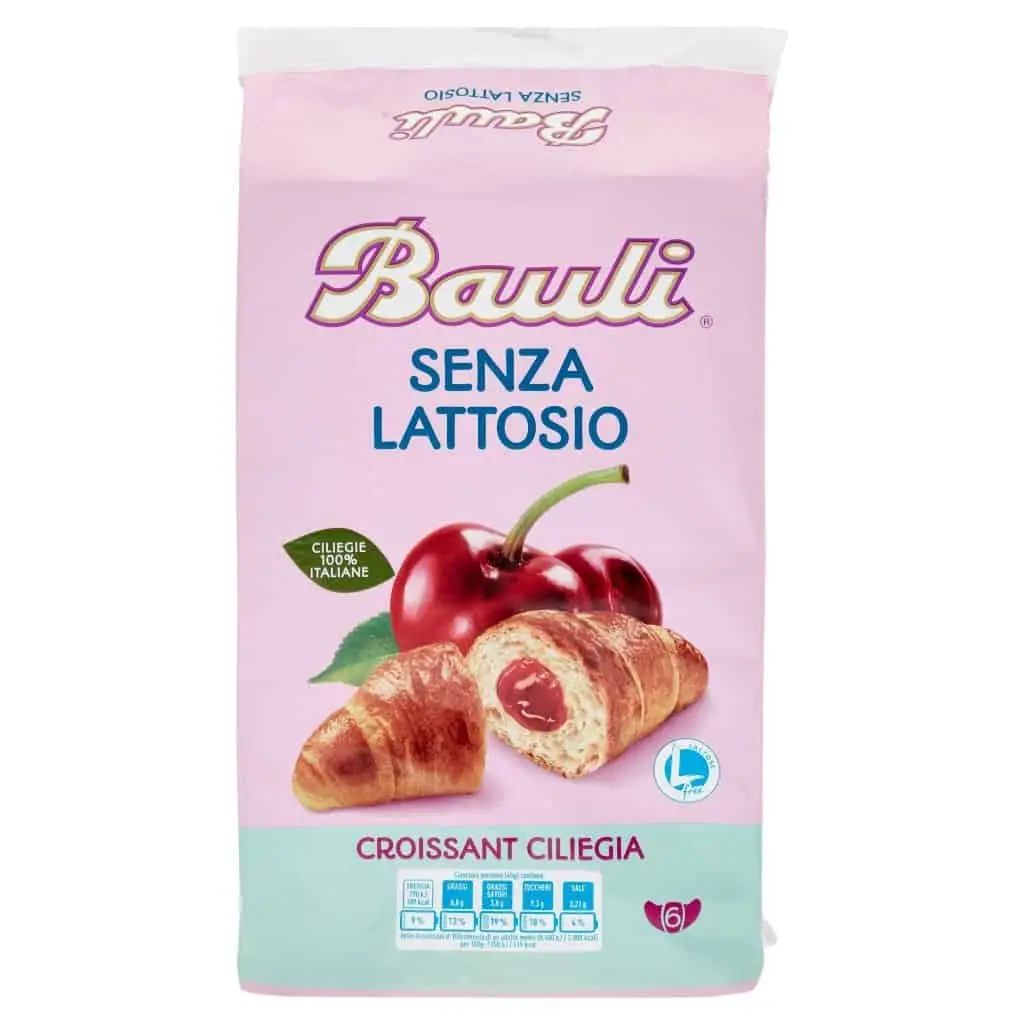 Bauli-Kekse | Croissant Good Lactose mit Kirsche Bauli | Bauli-Kekse | Biscotti Bauli | 9,5 Unzen insgesamt – Bild 5