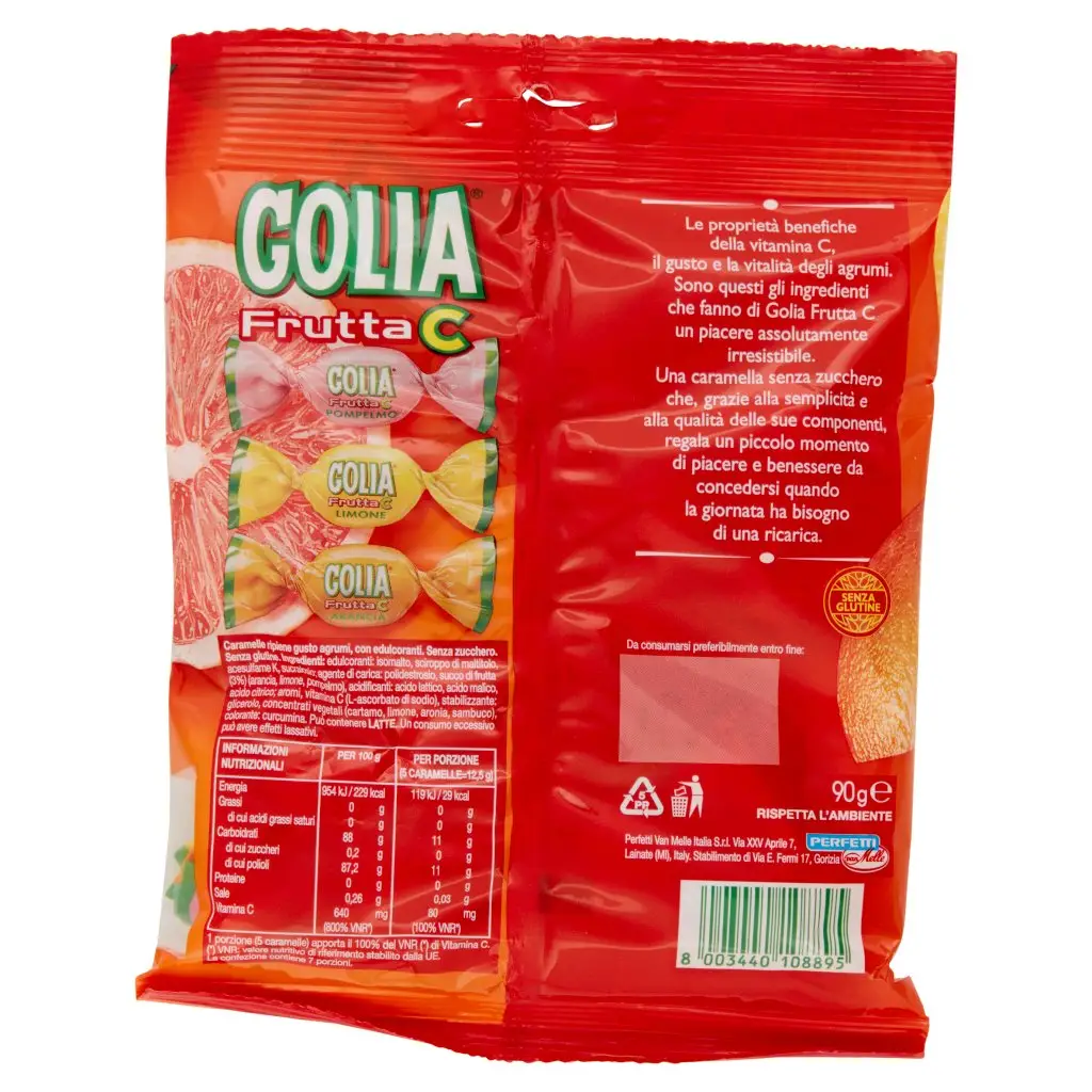 Golia Candy | Golia Frutta C | Golia Italian Candy | Golia Sweets | 10 Pack - Image 6