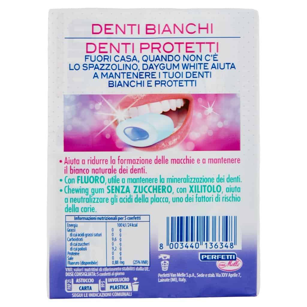 Chicle Daygum | Chicle blanco Daygum 2 conf. De Gr.30 | Chicle Daygum | Chicle italiano | 2,1 onzas en total - Imagen 6