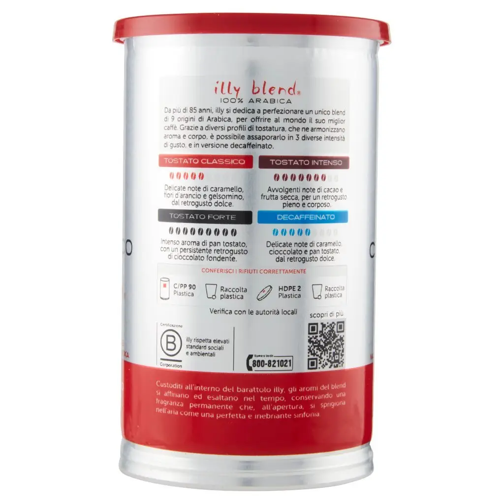 Illy Coffee | 100% Arabian Coffee Classic Toasted Ground For Mocca Illy | Illy Espresso | Illy Italian Coffee | 6,5 Ounce Total - Image 8