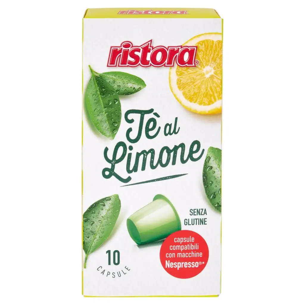 Ristora Tea | Refreshment Lemon In Nespr Compatible Pods 10 Pcs | Italian Tea | Ristora Italy | 2,8 Ounce Total - Image 5