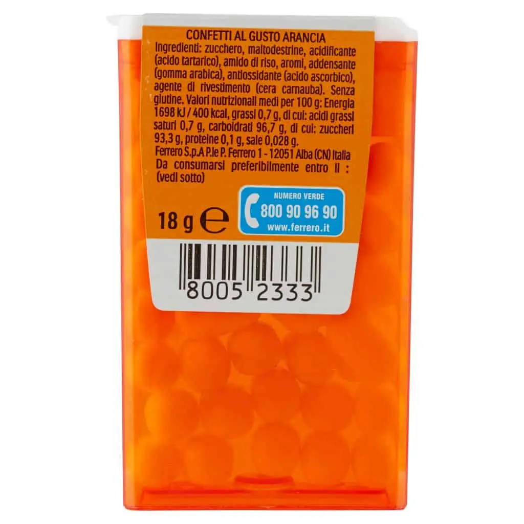 Tic Tac Mints | Tic Tac Orange Ferrero | Tic Tac Candy | Tic Tac Sweets | 0,6 Ounce Total - Image 6