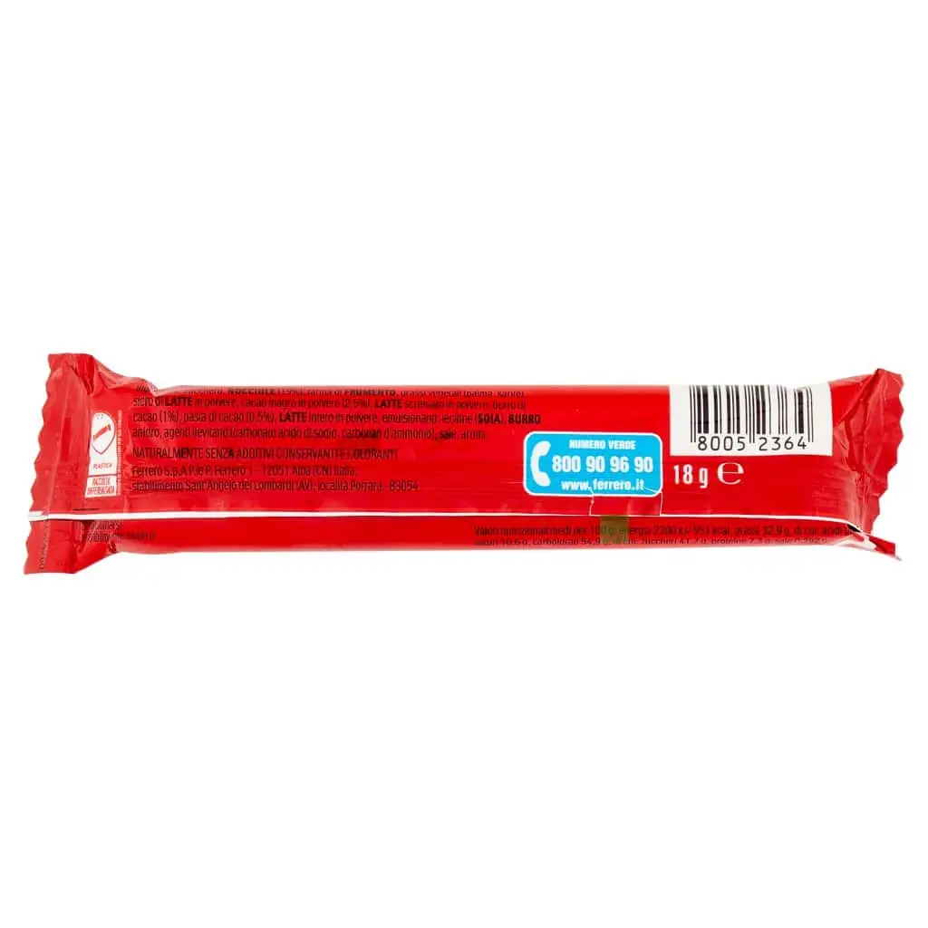 Ferrero Chocolate | Ferrero Hazelnut Tronky | Ferrero Italian Chocolate | Ferrero Italy | 0,6 Ounce Total - Image 6