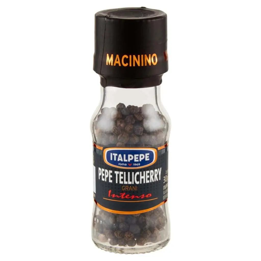 Especiarias Italpepe | Grãos de pimenta Tellicherry Italpepe | Especiarias e temperos italianos | Especiarias e temperos italianos da Itália | 1 onça no total - Image 5