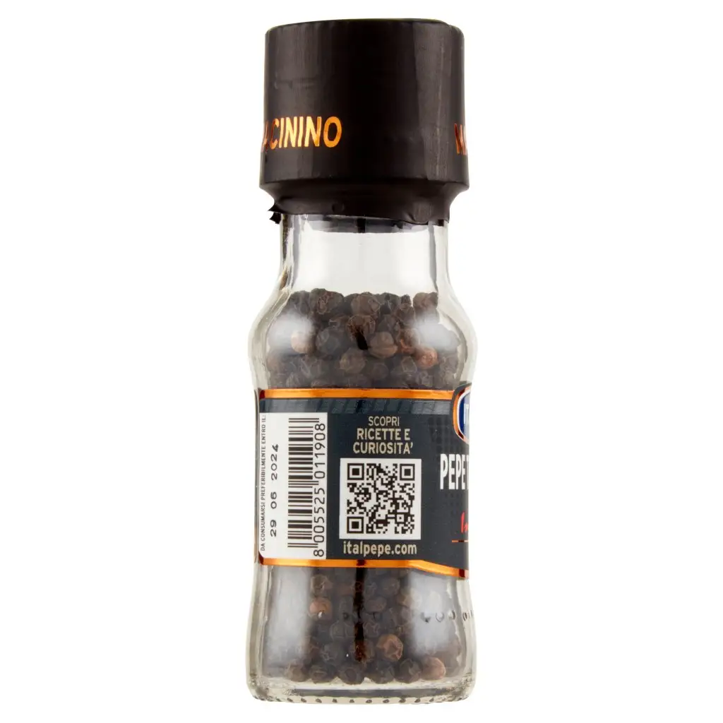 Especiarias Italpepe | Grãos de pimenta Tellicherry Italpepe | Especiarias e temperos italianos | Especiarias e temperos italianos da Itália | 1 onça no total - Image 7