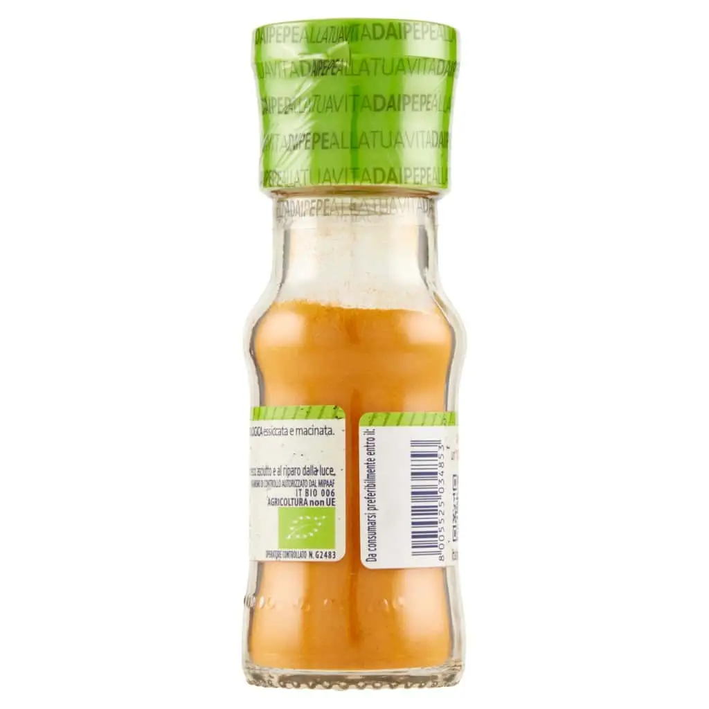 Italpepe Spices | Curcuma Bio Italpepe | Italian Spices And Seasonings | Italian Spices And Seasonings From Italy | 1 Ounce Total - Image 6