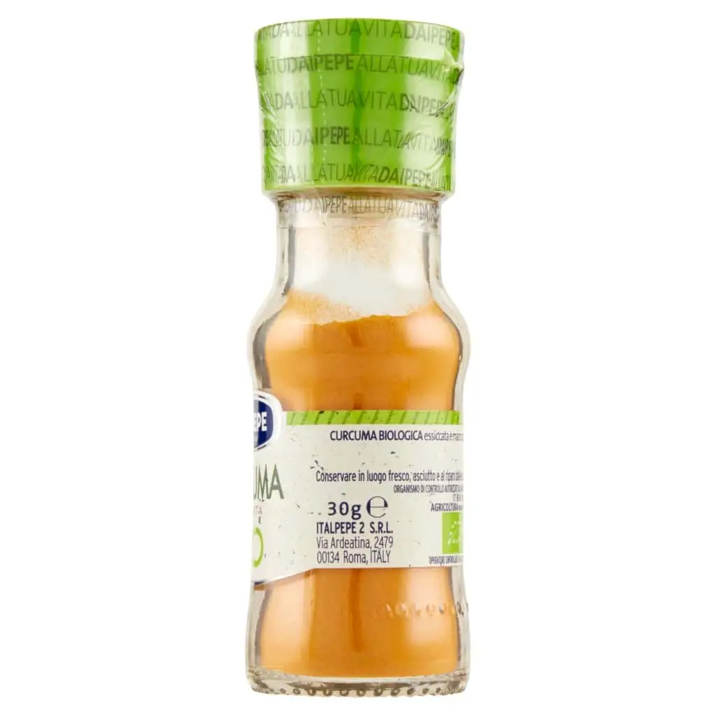 Italpepe Spices | Curcuma Bio Italpepe | Italian Spices And Seasonings | Italian Spices And Seasonings From Italy | 1 Ounce Total - Image 8