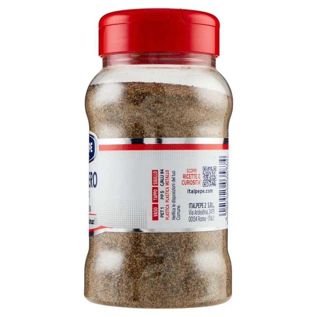 Especiarias Italpepe | Pimenta preta moída Italpepe | Especiarias e temperos italianos | Especiarias e temperos italianos da Itália | 9,5 onças no total - Image 8