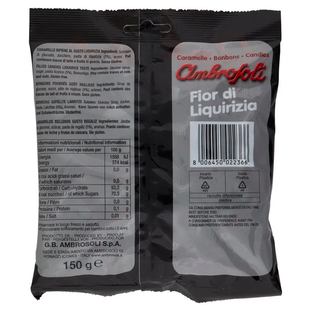 Ambrosoli Candy | Ambrosoli Licorice Candies | Ambrosoli Honey Candy | Italian Candy From Italy | 5,2 Ounce Total - Image 6
