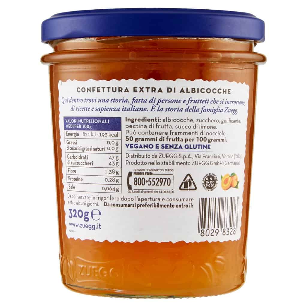 Geléia Zuegg | Geléia Zuegg Albicocche | Marmelada Zuegg | Zuegg Italia | 11,2 onças no total - Image 6