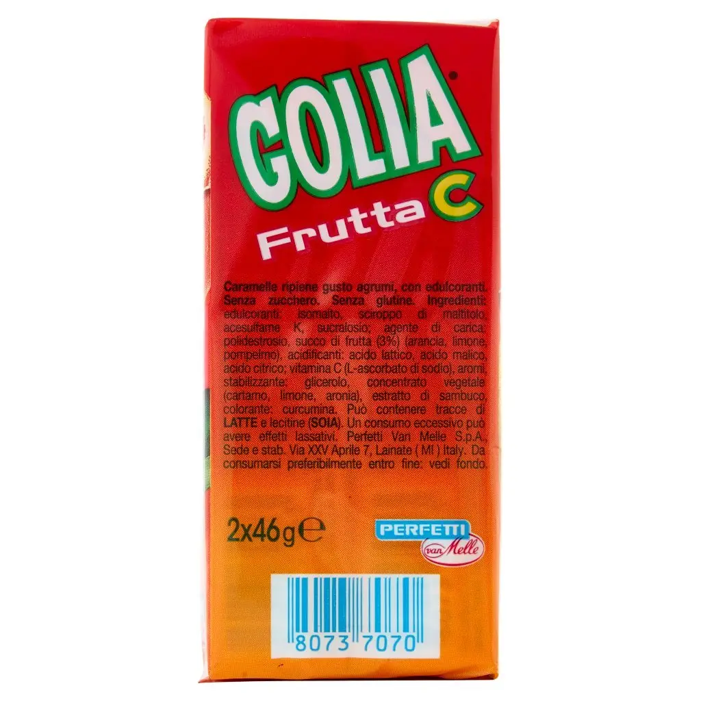 Golia-Bonbons | Golia Frutta C | Golia-Bonbons aus Italien | Golia-Süßigkeiten | 10er-Pack – Bild 7