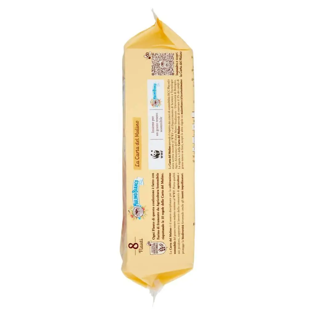 Mulino Bianco Cookies | Stracciatella Mulino Bianco Flauti Snack | Mulino Bianco Crackers | Mulino Bianco Biscotti | 9,8 Ounce Total - Image 8