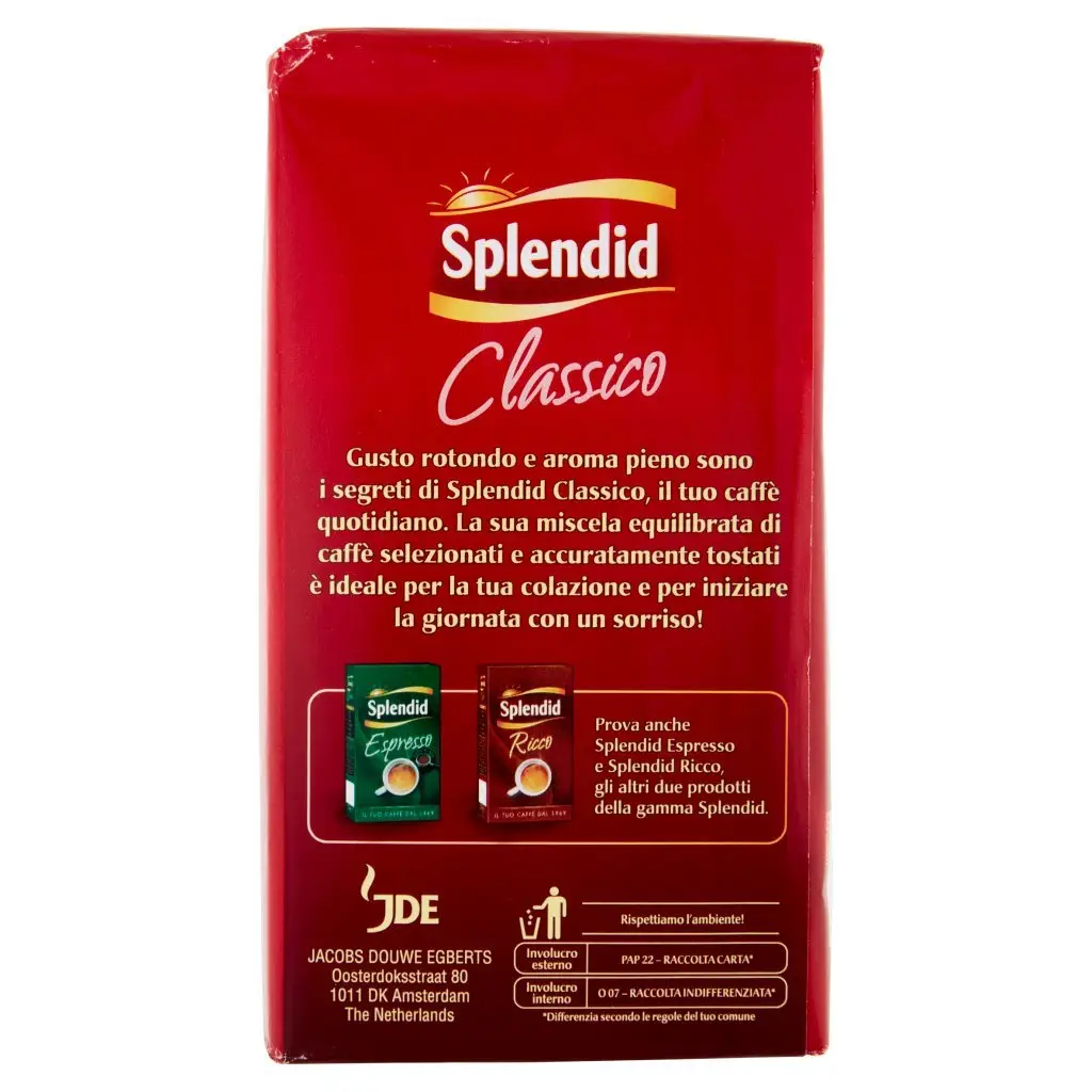 Splendid Coffee | Caffè Splendid Classic Aroma | Caffè Splendid | Italian Coffee | 8,8 Ounce Total - Image 6