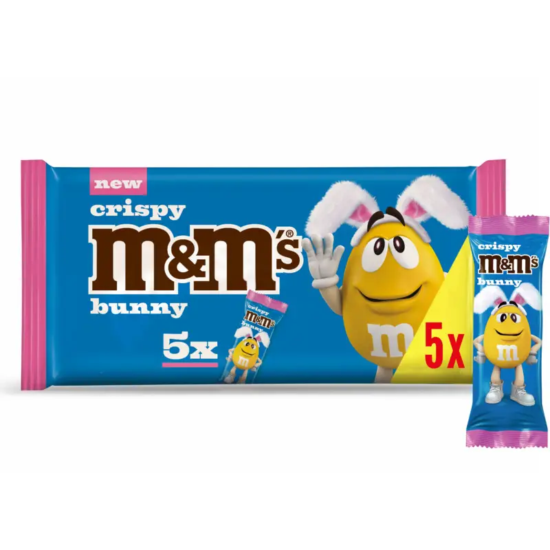 M&M Chocolate Bunny Cookies